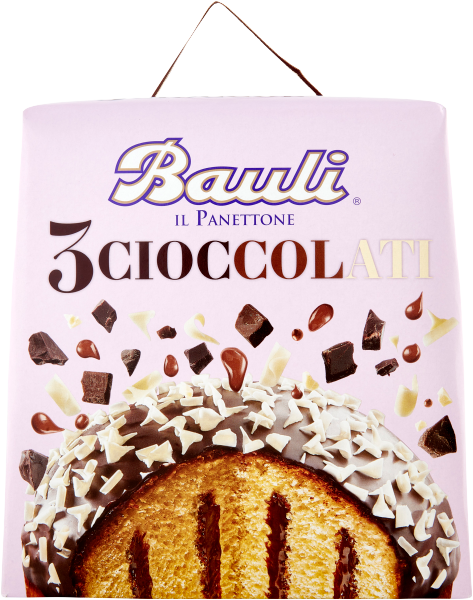 Bauli Panettone 3 Cioccolati (3 Choc)