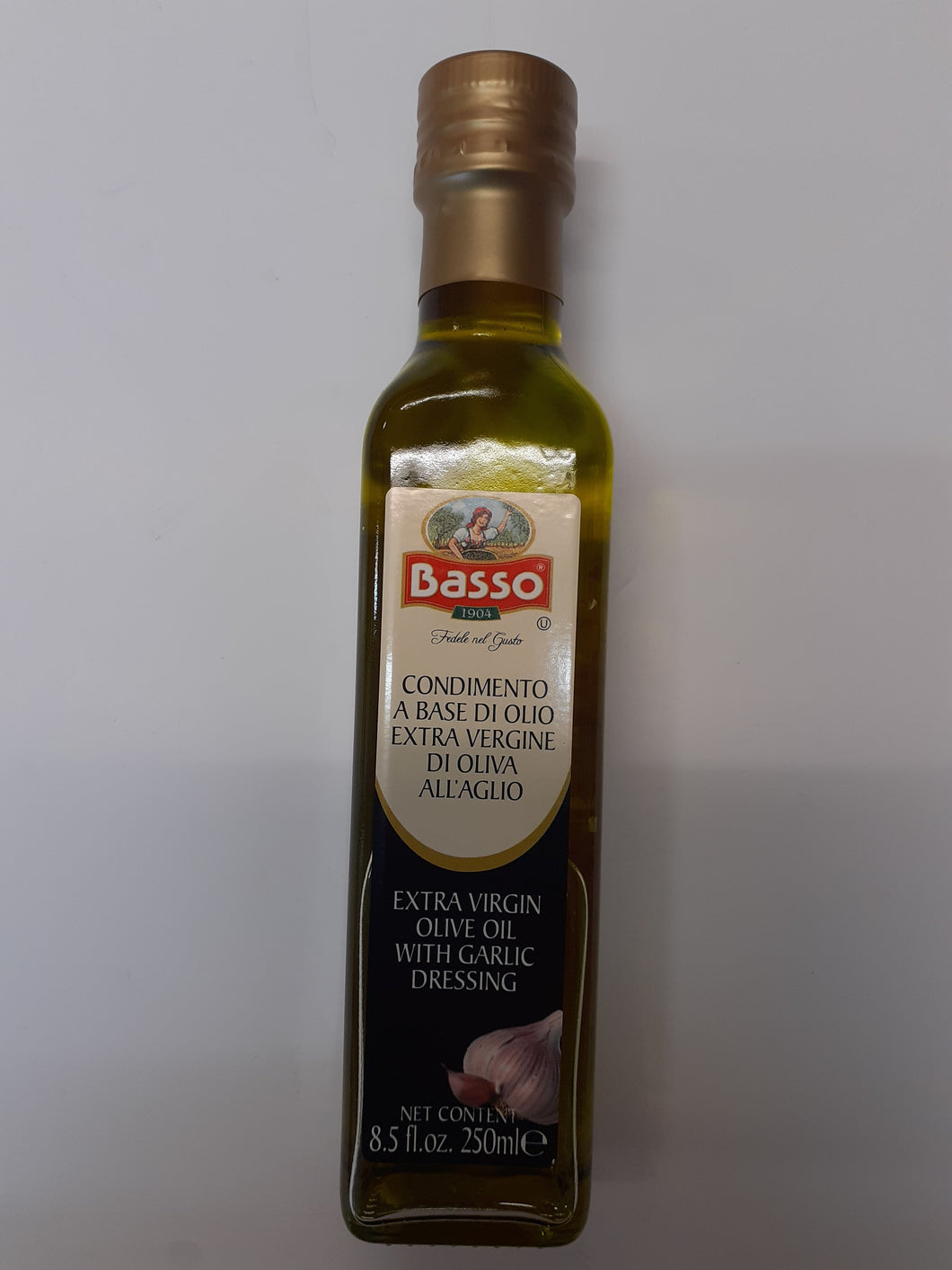 Basso - Extra virgin Olive Oil with Garlic
