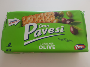 Pavesi - Gran Pavesi Olive Cracker