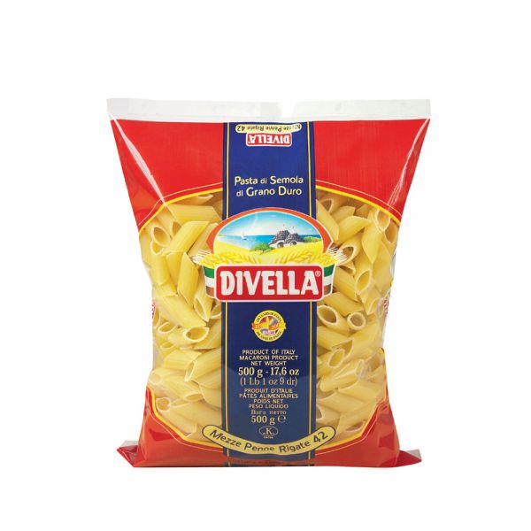 Divella Pasta - Mezze Penne Rigate